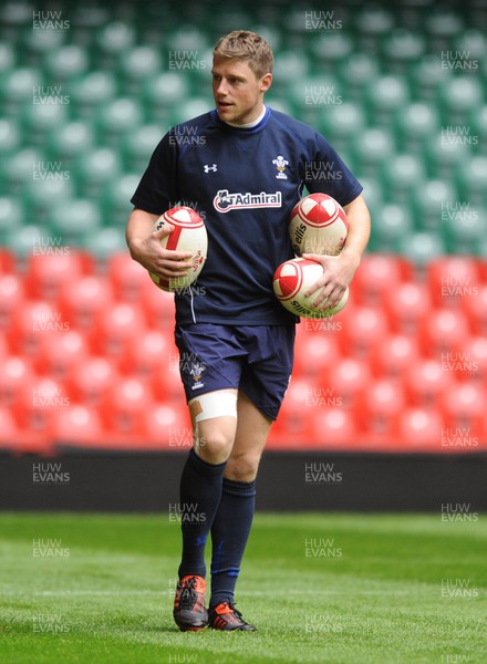 02.12.11 - Wales Rugby Training - Rhys Priestland during training. 