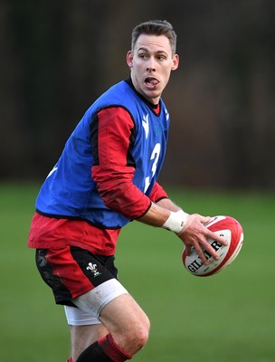 021220 - Wales Rugby Training - Liam Williams during training