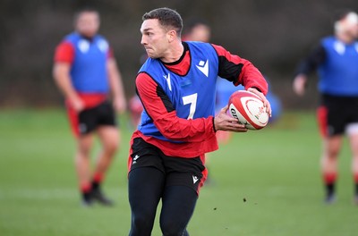 021220 - Wales Rugby Training - George North during training