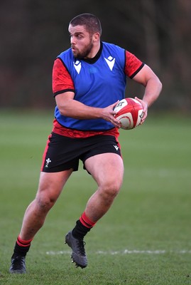 021220 - Wales Rugby Training - Nicky Smith during training