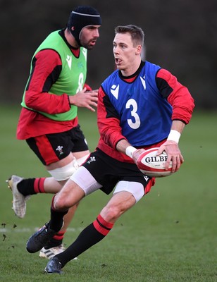 021220 - Wales Rugby Training - Liam Williams during training