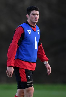 021220 - Wales Rugby Training - James Botham during training