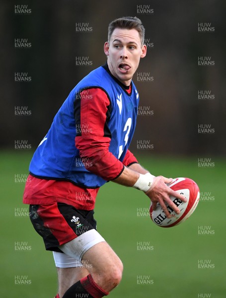 021220 - Wales Rugby Training - Liam Williams during training
