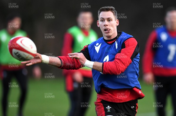 021220 - Wales Rugby Training - Liam Williams during training