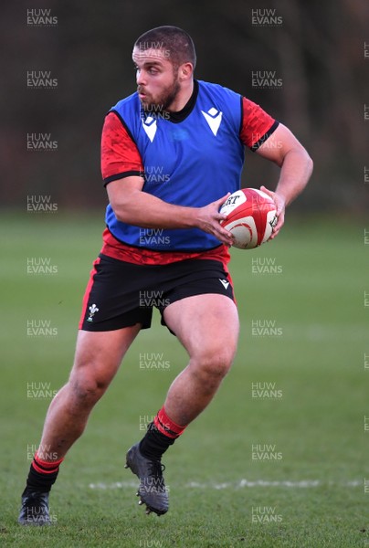 021220 - Wales Rugby Training - Nicky Smith during training