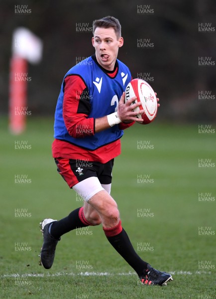 021220 - Wales Rugby Training - Liam Williams during training