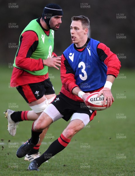 021220 - Wales Rugby Training - Liam Williams during training
