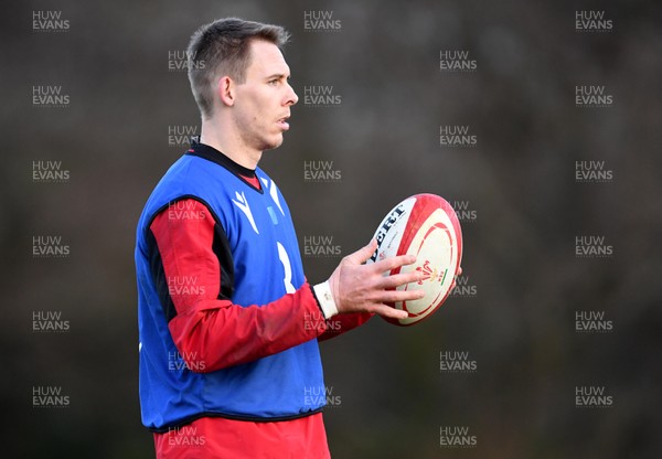021220 - Wales Rugby Training - Liam Williams during training