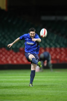 03.02.11 -Wales Captains Run, Millennium Stadium -  Wales' Stephen Jones during training session 