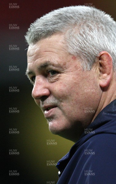 03.02.11 -Wales Captains Run, Millennium Stadium -  Wales' coach Warren Gatland during training session 