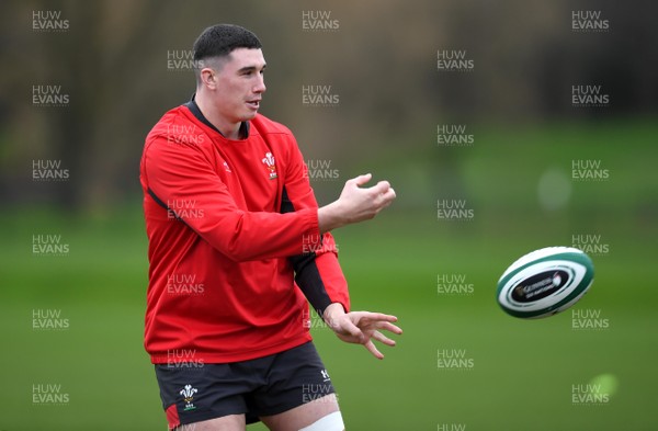 030220 - Wales Rugby Training - Seb Davies