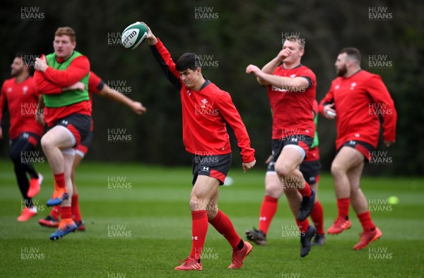 030220 - Wales Rugby Training - Louis Rees-Zammit