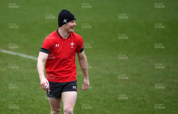 030220 - Wales Rugby Training - Johnny McNicholl