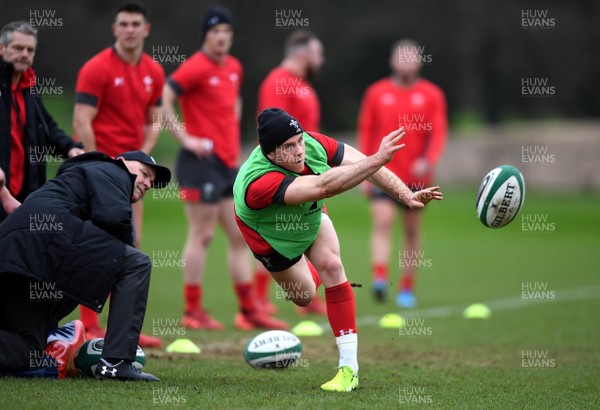030220 - Wales Rugby Training - Gareth Davies