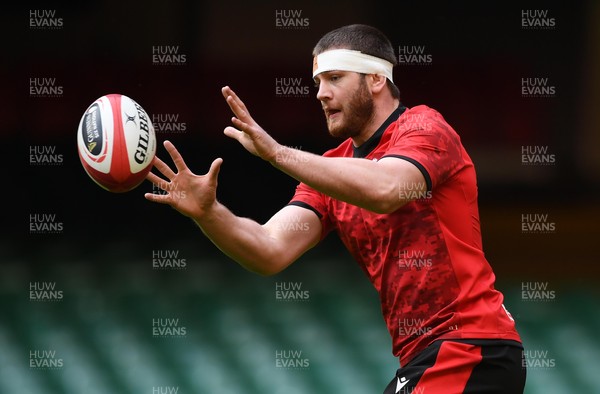 030221 - Wales Rugby Training - Rhodri Jones during training