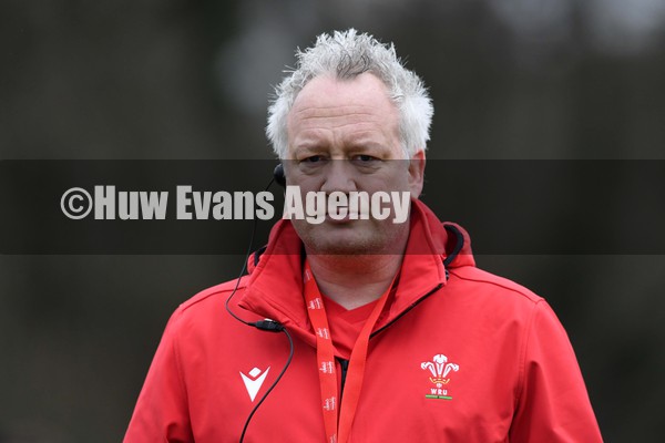 030222 - Wales Rugby Training - Paul Stridgeon during training