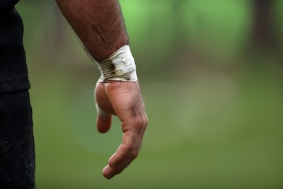 030226 - Wales Rugby Training - Liam Belcher during training
