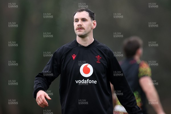 030226 - Wales Rugby Training - Tomos Williams during training