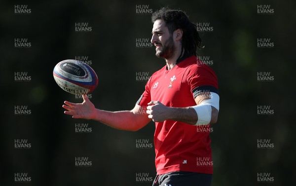 030320 - Wales Rugby Training - Josh Navidi during training