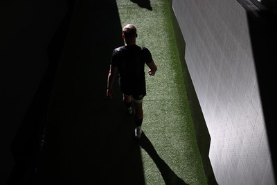 030325 - Wales Rugby Training at the Principality Stadium at the start of the week leading up to their 6 Nations game against Scotland - Taine Plumtree during training