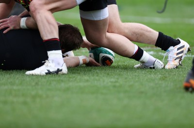 030326 - Wales Rugby Training ahead of their 6 Nations game against Ireland this week - 