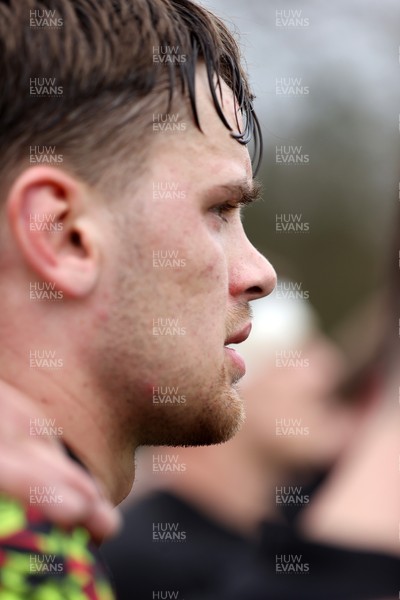 030326 - Wales Rugby Training ahead of their 6 Nations game against Ireland this week - Alex Mann during training