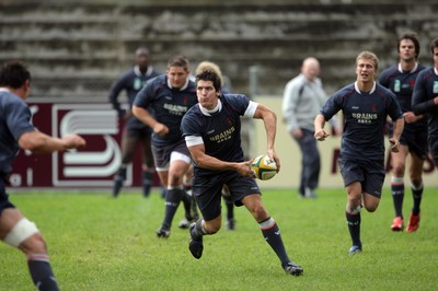 03.06.08 Wales rugby in S.Africa... Wales James Hook during training at Stellenbosch University.   
