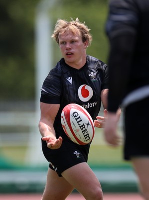 030725 - Wales Rugby Training ahead of their game against Japan on Saturday - Blair Murray during training