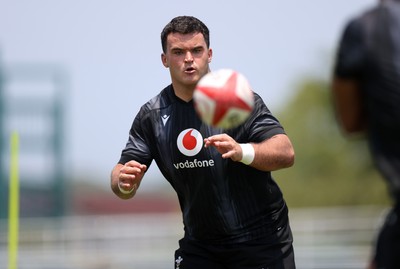 030725 - Wales Rugby Training ahead of their game against Japan on Saturday - Chris Coleman during training