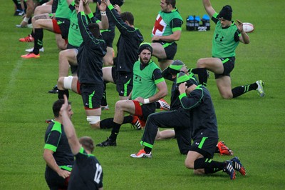 031114 - Wales Rugby Training - Alex Cuthbert during training