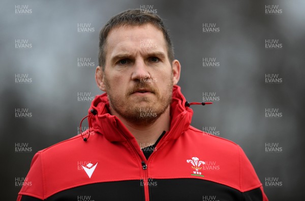 031220 - Wales Rugby Training - Gethin Jenkins during training