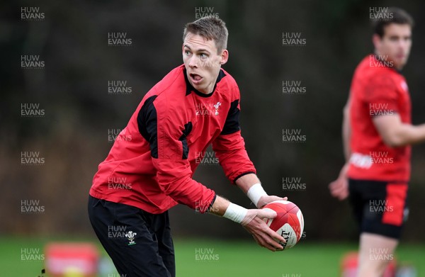 031220 - Wales Rugby Training - Liam Williams during training