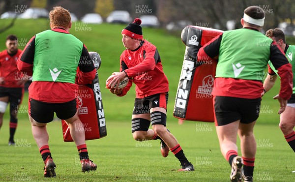 031220 - Wales Rugby Training - Justin Tipuric during training