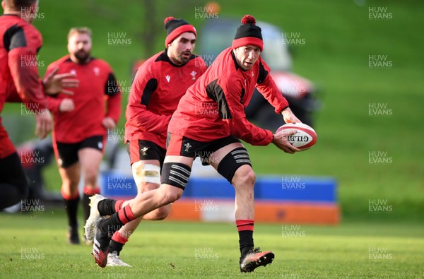031220 - Wales Rugby Training - Justin Tipuric during training