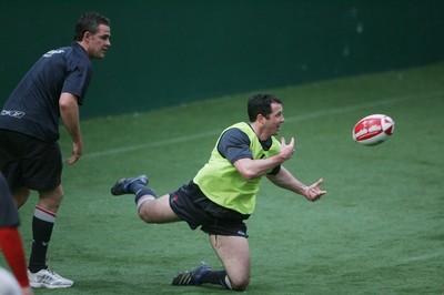 04.02.08 Wales Rugby Training,Cardiff Gareth Cooper. 