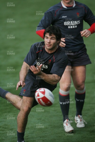 04.02.08 Wales Rugby Training,Cardiff... Mike Phillips 