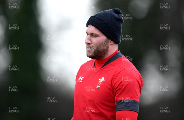040220 - Wales Rugby Training - Ross Moriarty during training