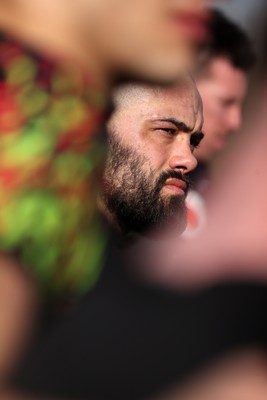 040226 - Wales Rugby Training ahead of their first Six Nations game against England - Josh Macleod during training