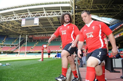 Wales Rugby Training 040610