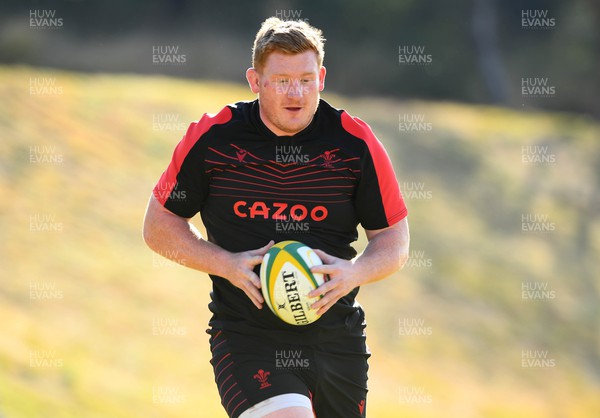 040722 - Wales Rugby Training - Rhys Carre during training