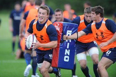 04.08.11 - Wales Rugby Training - Jonathan Davies during training. 