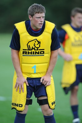 04.08.11 - Wales Rugby Training - Rhys Priestland during training. 