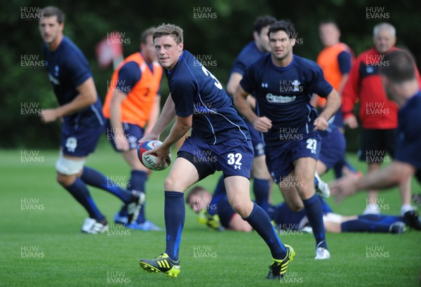 04.08.11 - Wales Rugby Training - Rhys Priestland during training. 