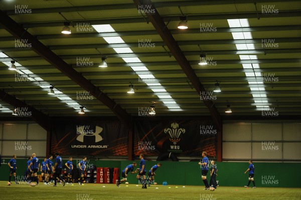 04.11.10 - Wales Rugby Training - Wales players during training. 