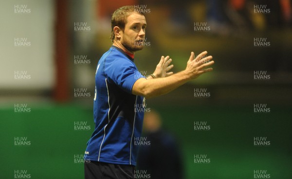 04.11.10 - Wales Rugby Training - Shane Williams during training. 