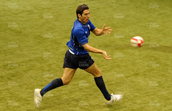 04.11.10 - Wales Rugby Training - James Hook during training. 