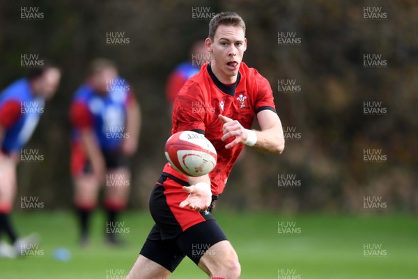 041220 - Wales Rugby Training - Liam Williams during training