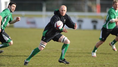 05.02.10 - Wales Rugby Training -  Martyn Williams. 