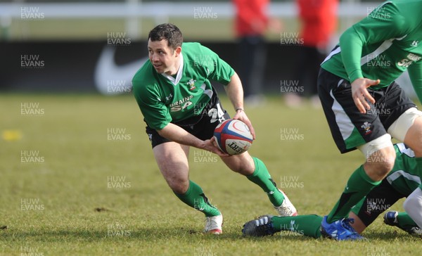 05.02.10 - Wales Rugby Training -  Gareth Cooper. 