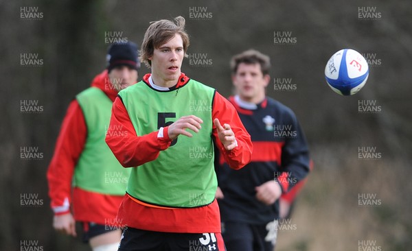 050213 - Wales Rugby Training -Liam Williams during training